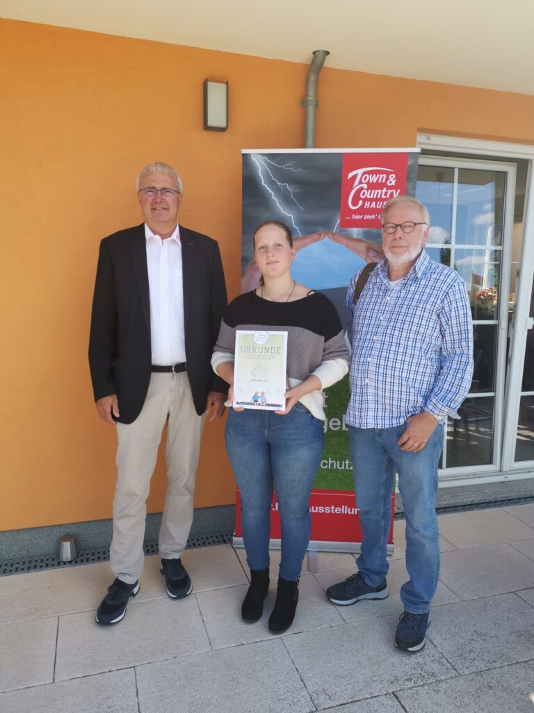Auszeichnung mit dem                                        Town & Country Förderpreis 2022