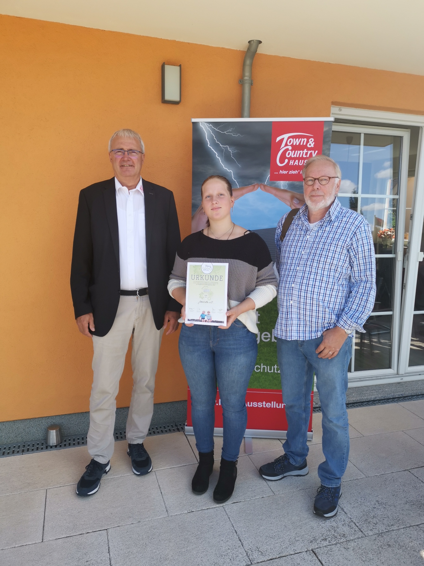 Auszeichnung mit dem                                        Town & Country Förderpreis 2022