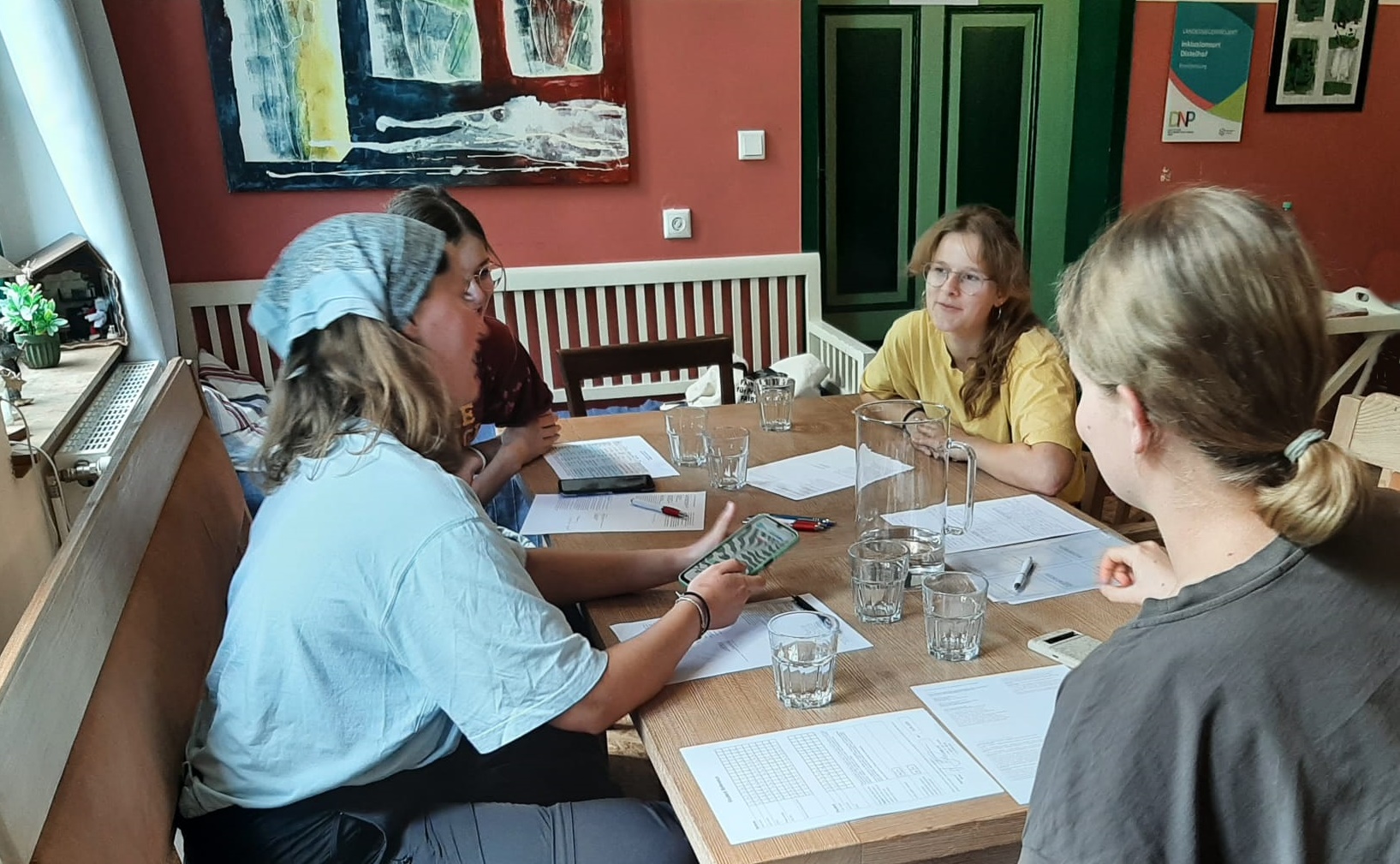FÖJ-Treffen und Workshop Zukunftswerkstatt